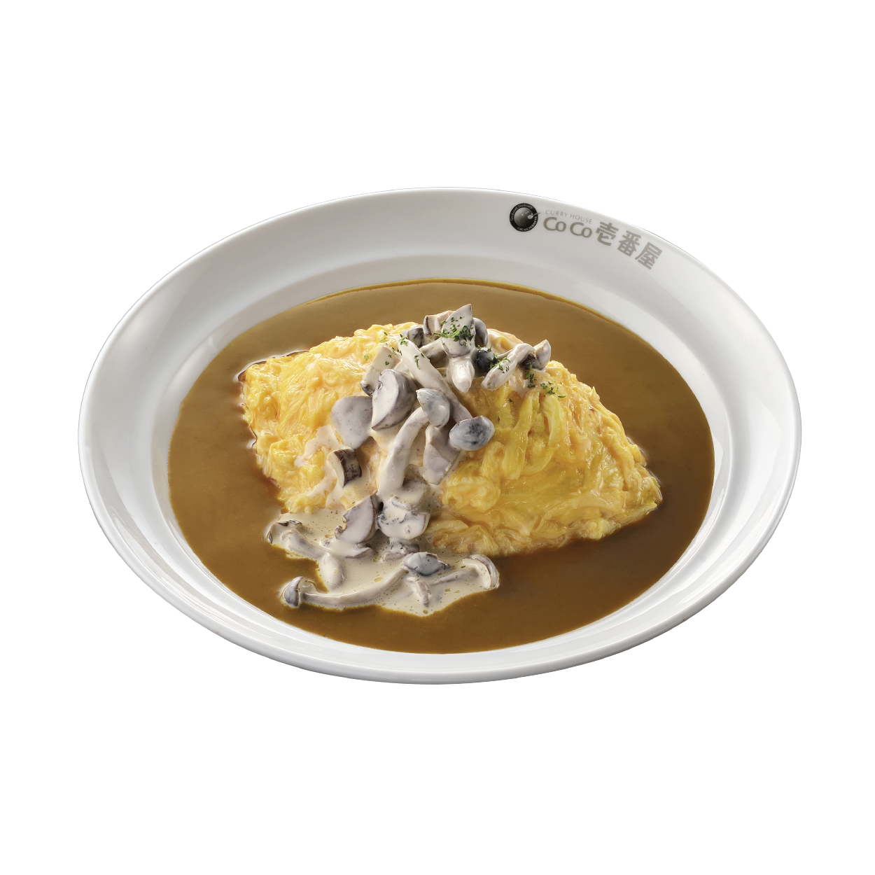 Creamed Mushroom Omelette Curry-01