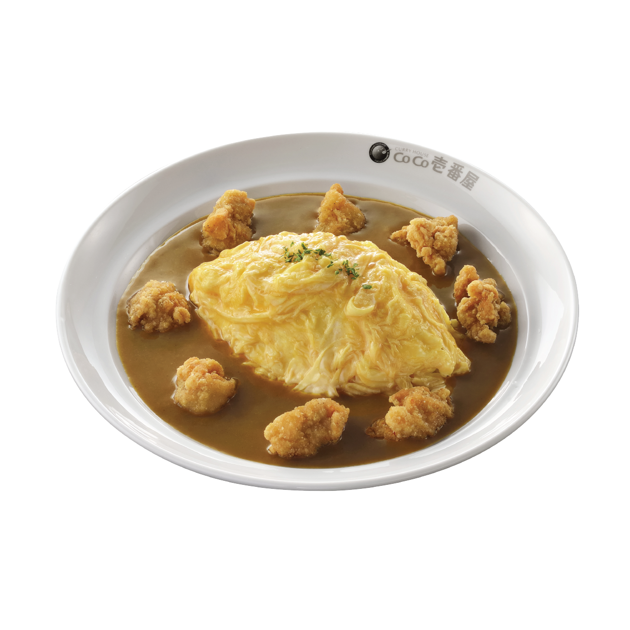 Fried Chicken Omelette Curry-01